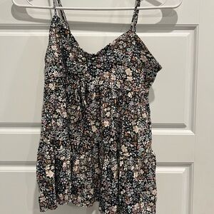 Floral tank top